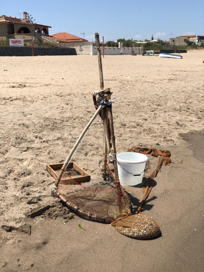 Paradiso Fronte Mare Villa Agnone Bagni Eksteriør bilde