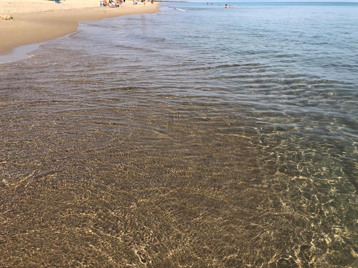 Paradiso Fronte Mare Villa Agnone Bagni Eksteriør bilde