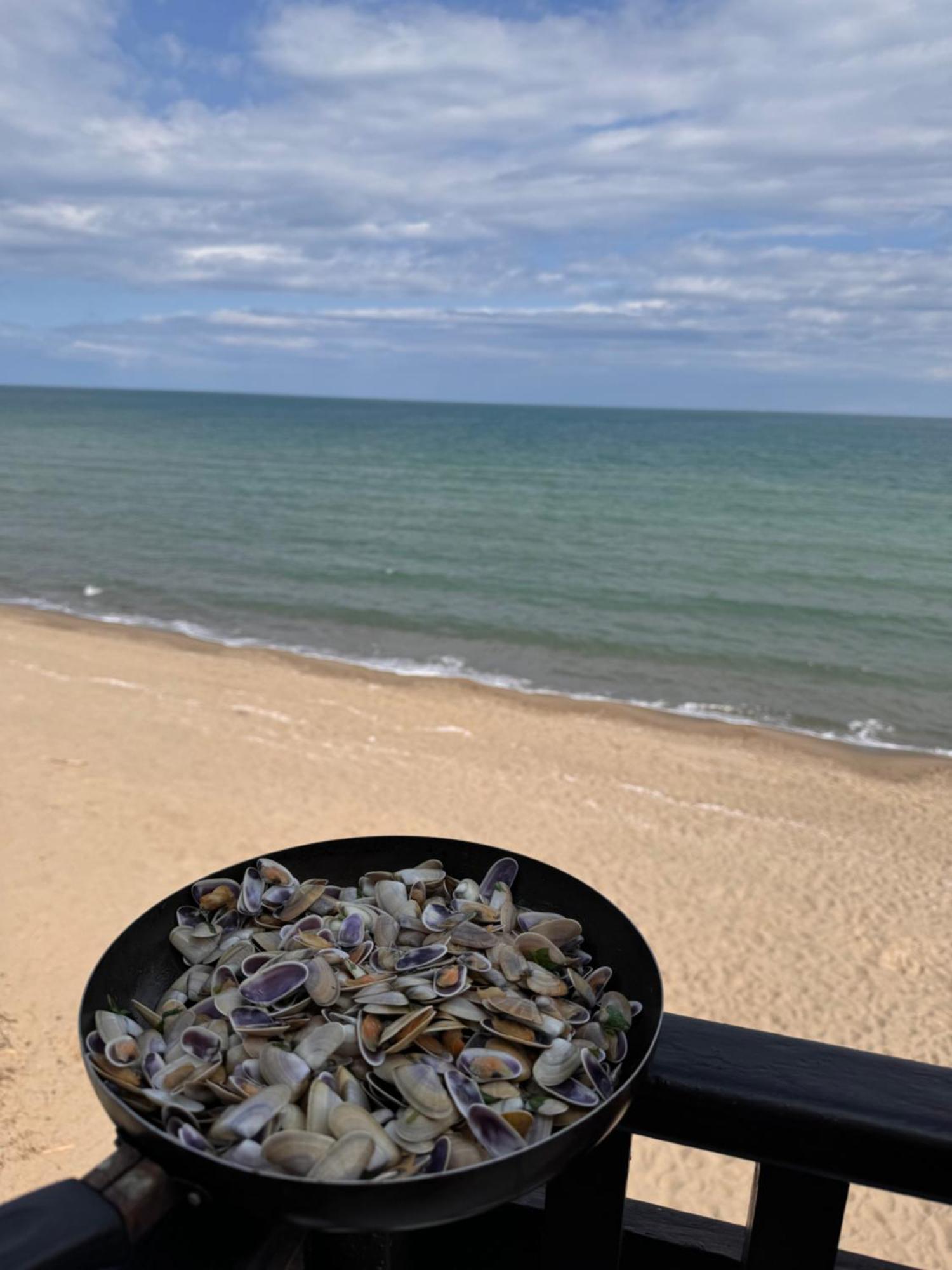 Paradiso Fronte Mare Villa Agnone Bagni Eksteriør bilde
