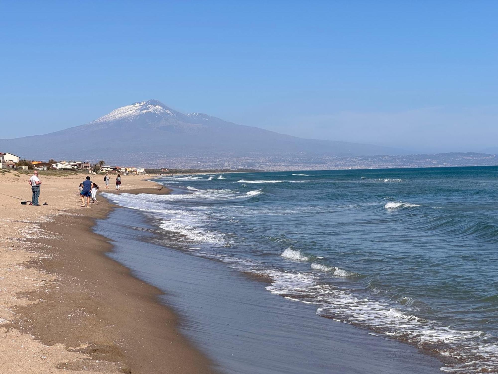 Paradiso Fronte Mare Villa Agnone Bagni Eksteriør bilde