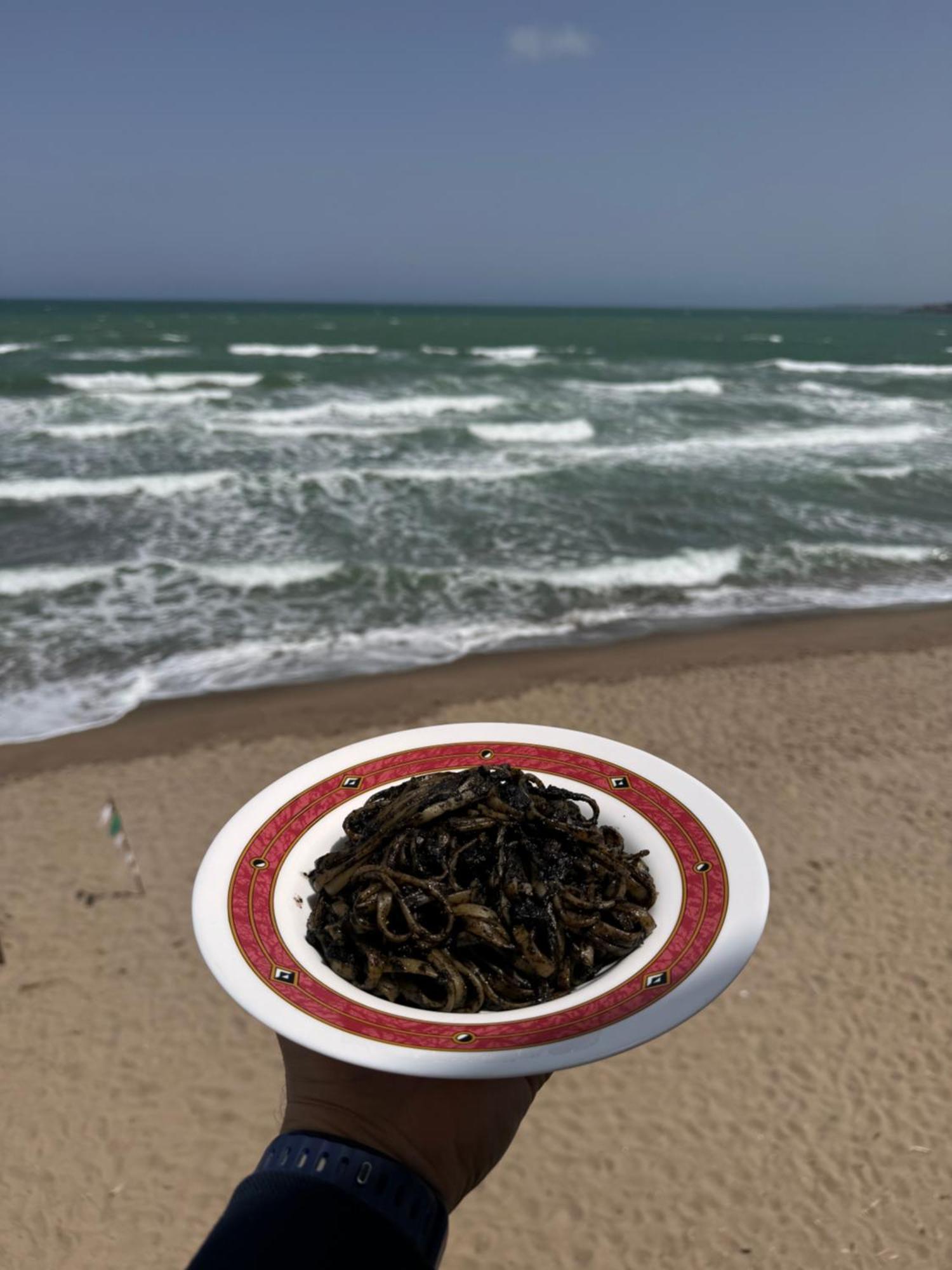 Paradiso Fronte Mare Villa Agnone Bagni Eksteriør bilde