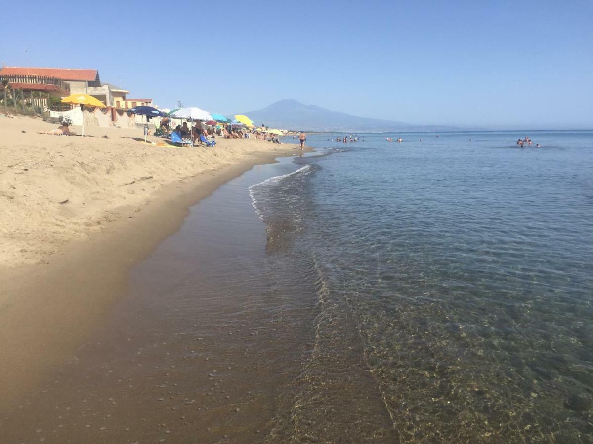 Paradiso Fronte Mare Villa Agnone Bagni Eksteriør bilde