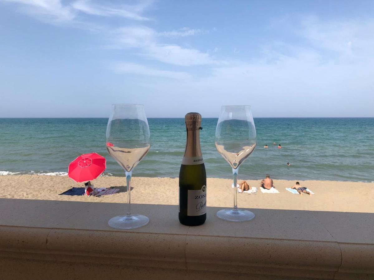 Paradiso Fronte Mare Villa Agnone Bagni Eksteriør bilde